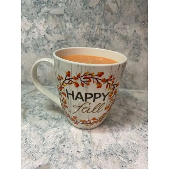 Happy Fall Candle Mug - Picture 4 of 7